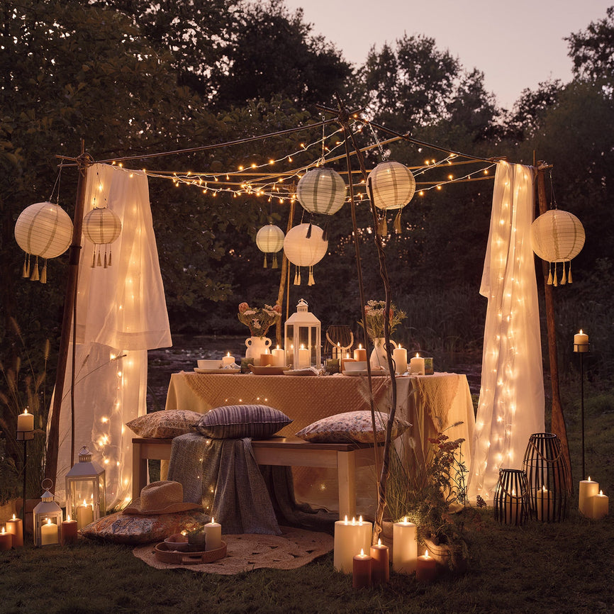 DIY : Créez une Canopée Lumineuse pour vos Soirées d’Été