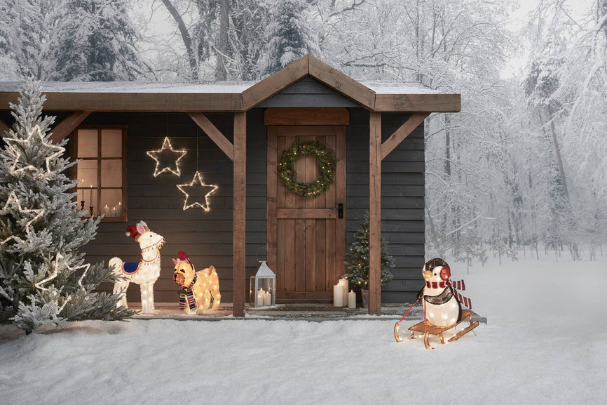 Jardin d'Hiver - Un Véritable Paradis Hivernal pour les Fêtes !