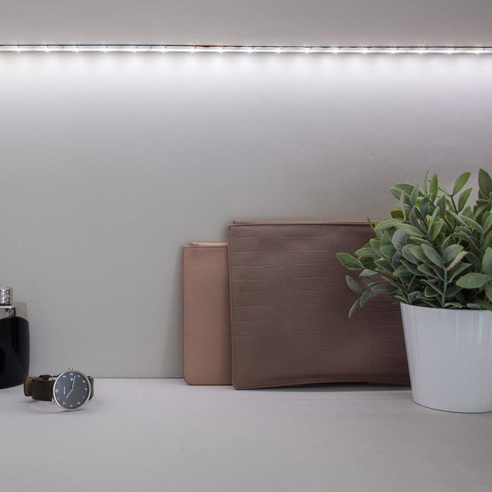 Lot de 2 Rubans Lumineux LED Blanches à Piles