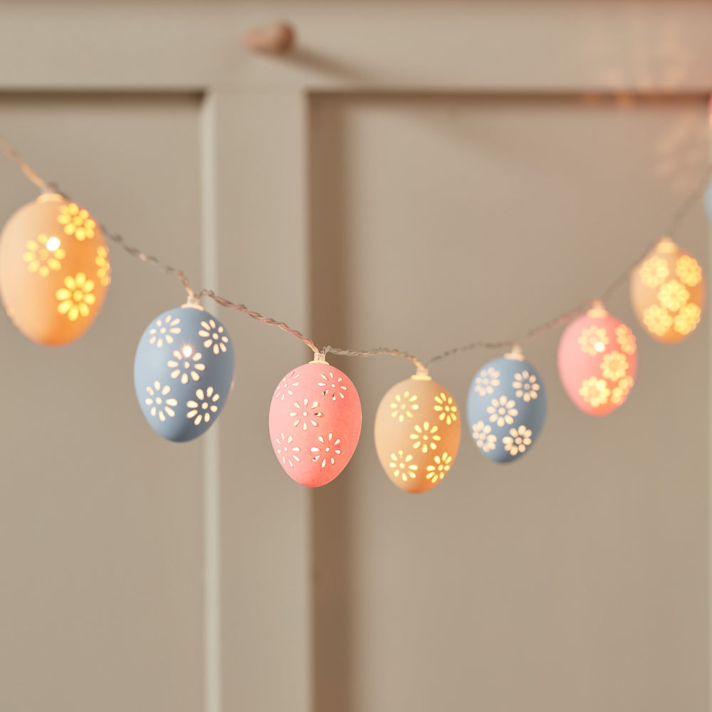 Guirlande Lumineuse à 10 Œufs de Pâques