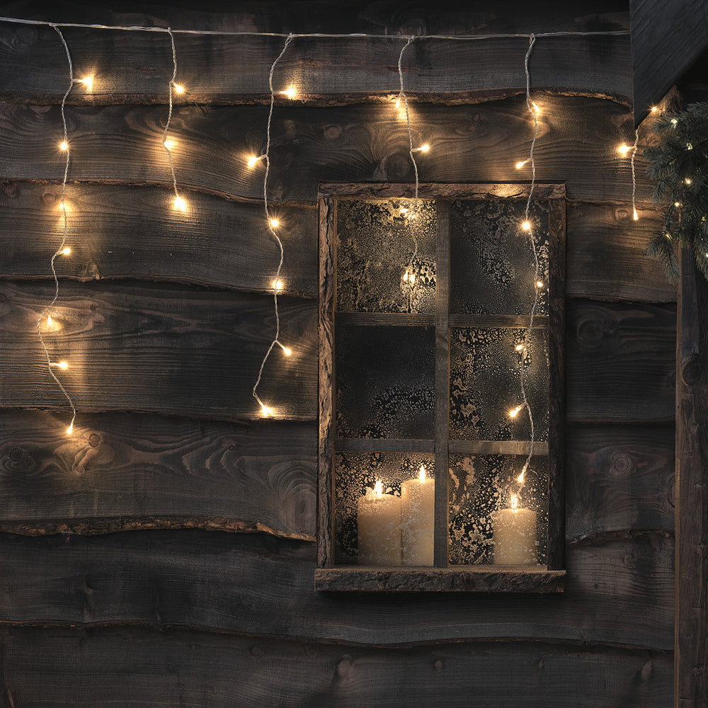 Guirlande Stalactite de 6 m à LED Bicolores