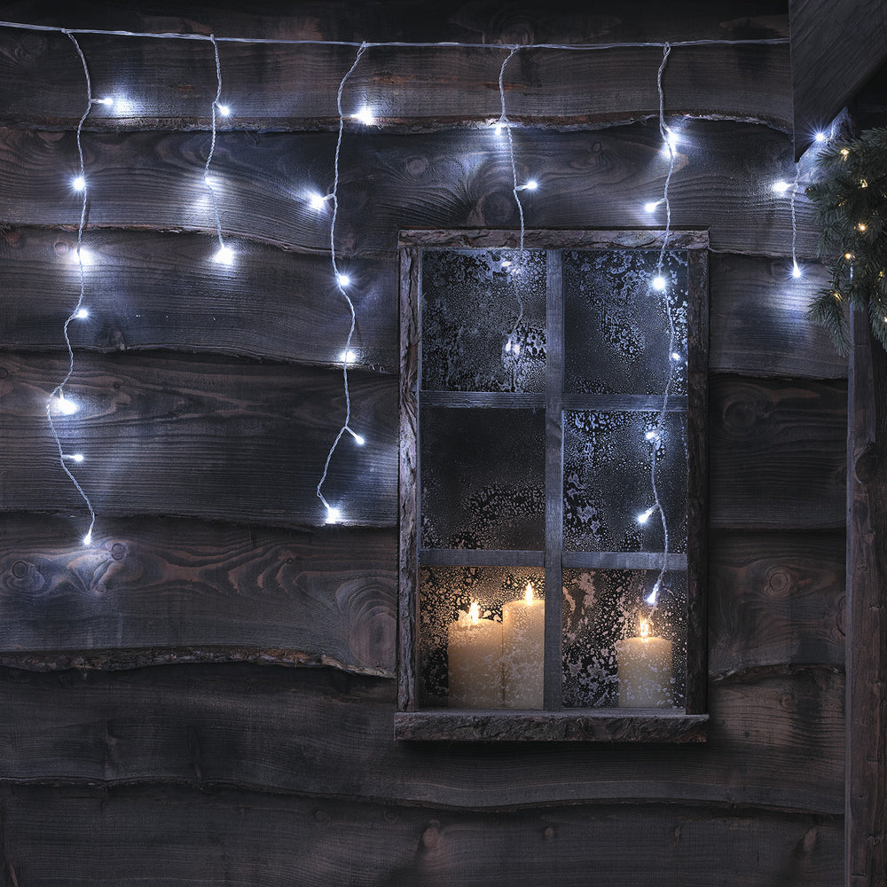 Guirlande Stalactite de 6 m à LED Bicolores