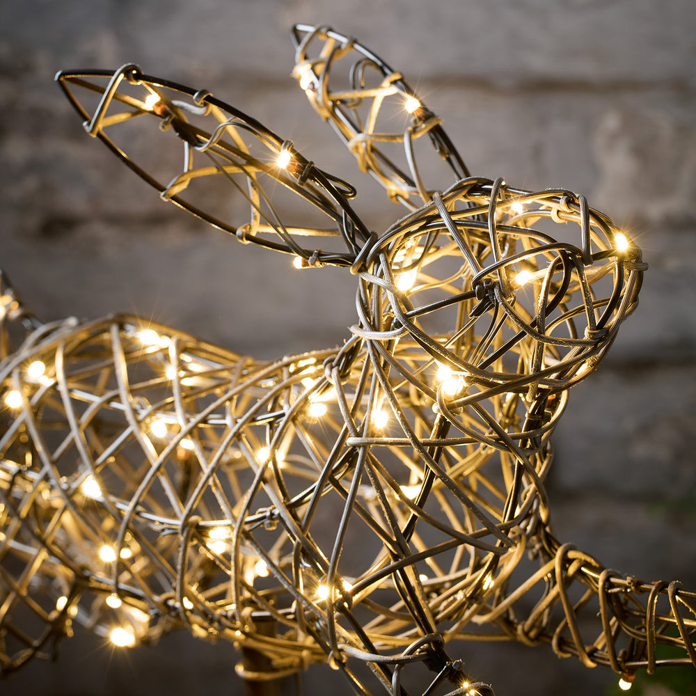 Figurine Lumineuse Lapin Sauteur