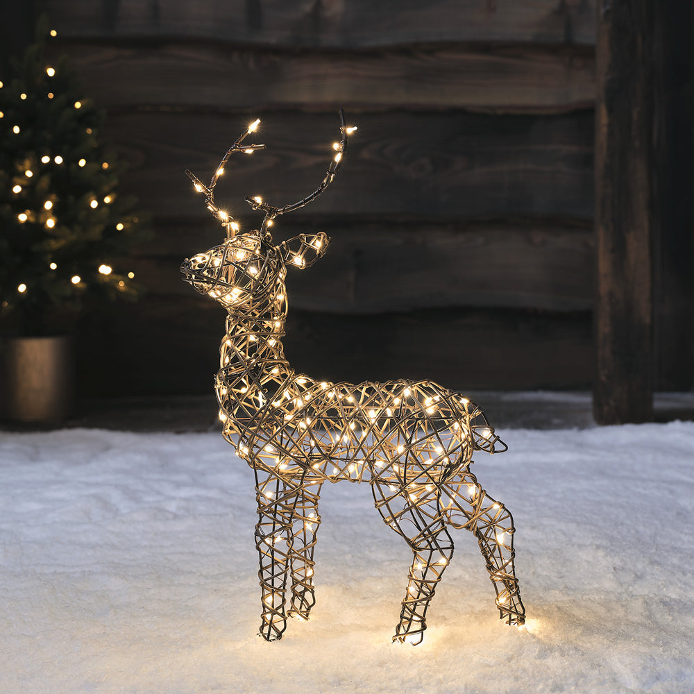 Cerf de Noël Lumineux Studley de 56 cm