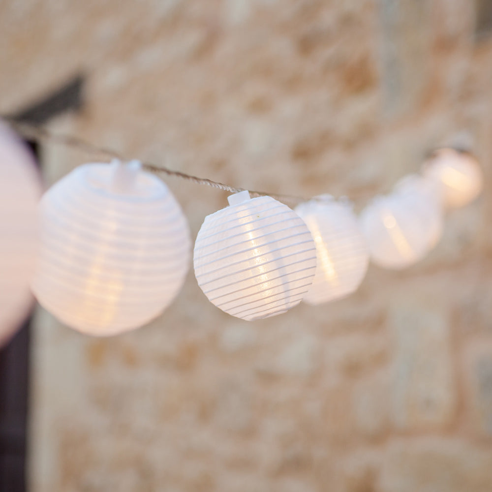 Guirlande Lumineuse avec 20 Lampions Lunaires