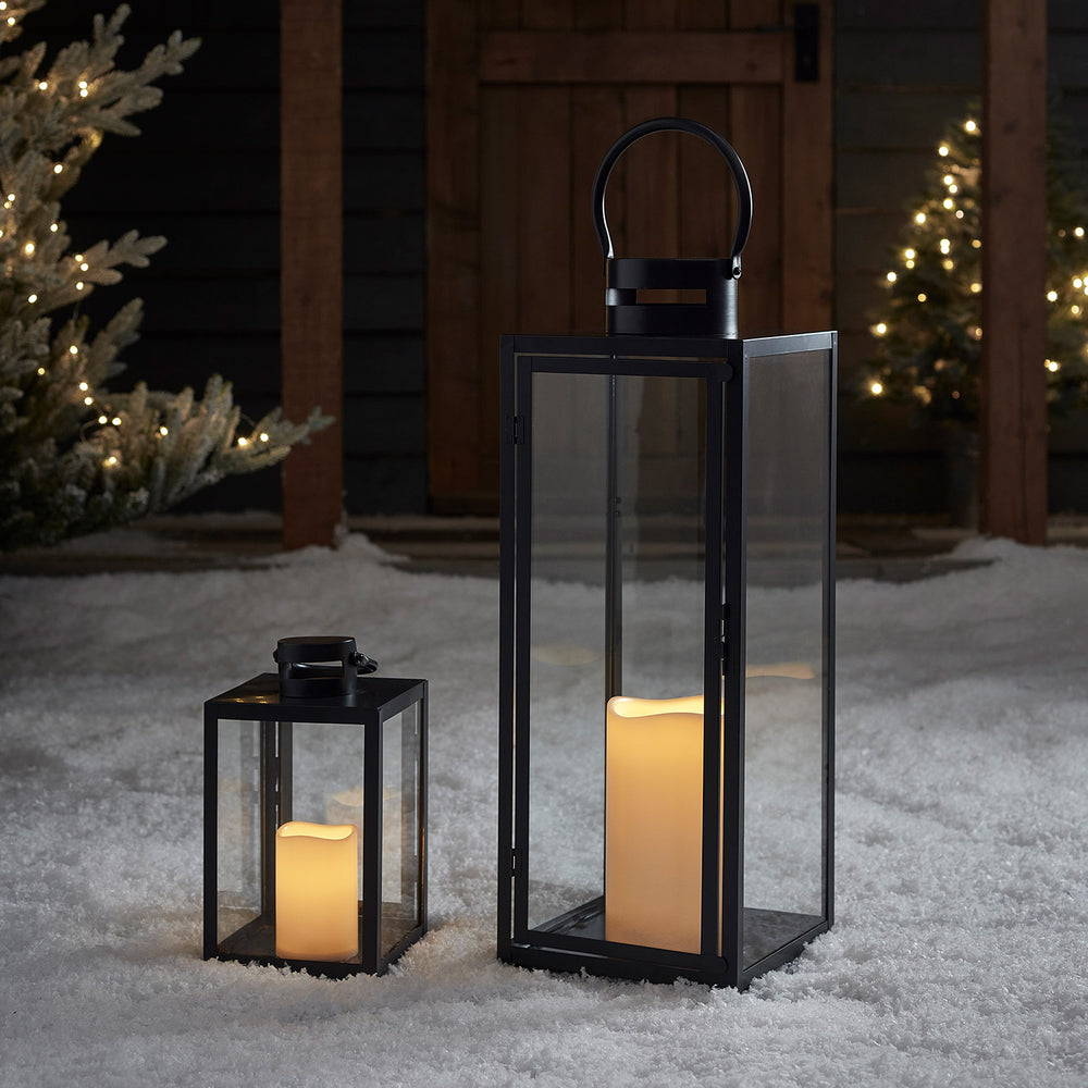 Malvern Lot de 2 Lanternes de Jardin