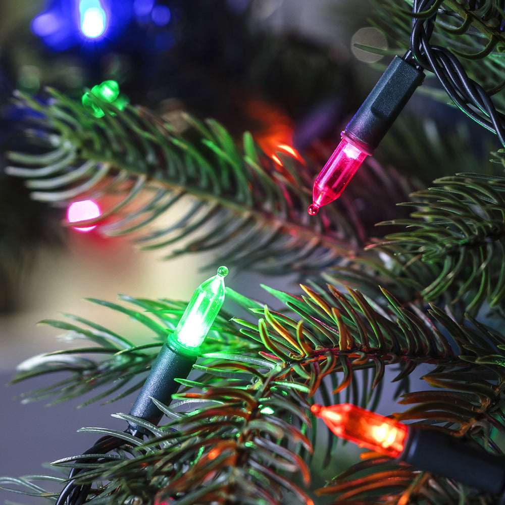 Guirlande Lumineuse pour Sapin Traditionnelle 150 LED Multicolore