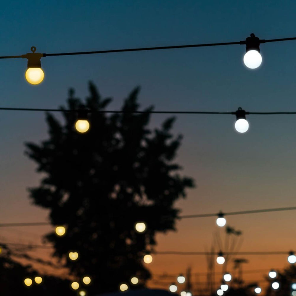 Guinguette Guinguette Twinkly de 10m avec 20 LED Contrôlables par Smartphone Édition Gold & Silver