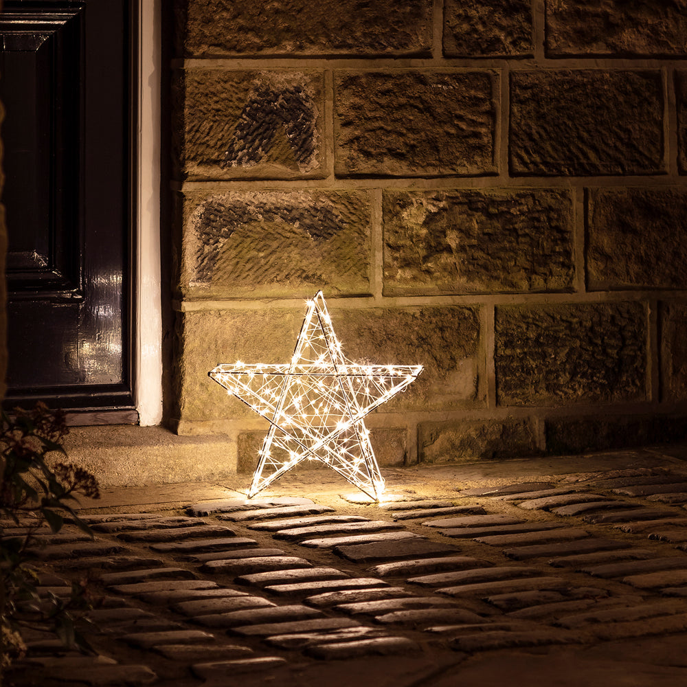 Petite Étoile Lumineuse Extérieure à LED de 35cm