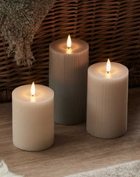 Bougies Striées TruGlow®