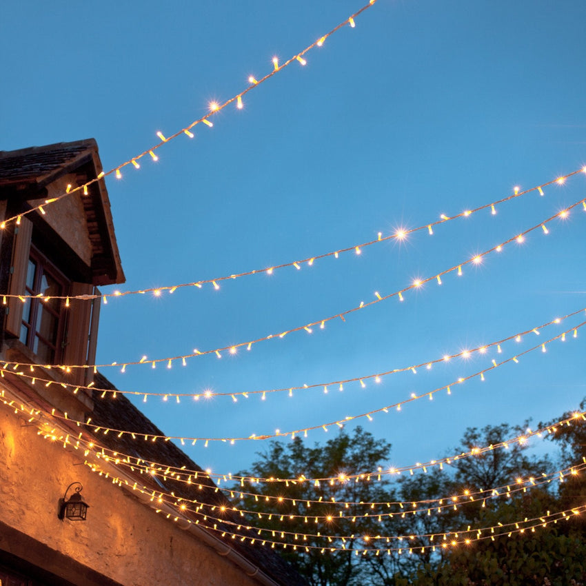 Guirlandes lumineuses raccordables
