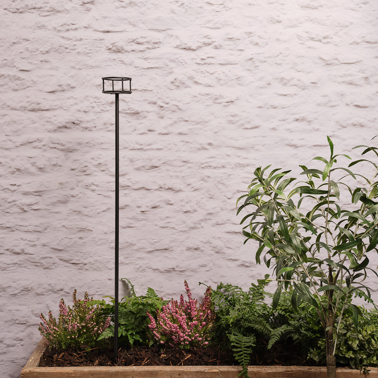Piquet Porte-Bougie Photophore d'Extérieur à Planter