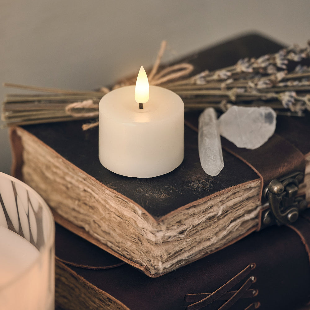 Lot de 6 Bougies Votives Miniatures TruGlow® avec Télécommande