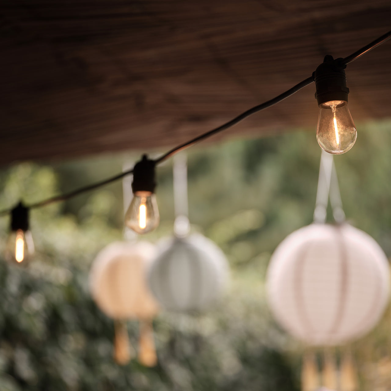 Guirlande Guinguette Ultimate Connect 35m 70 LED Blanc Chaud