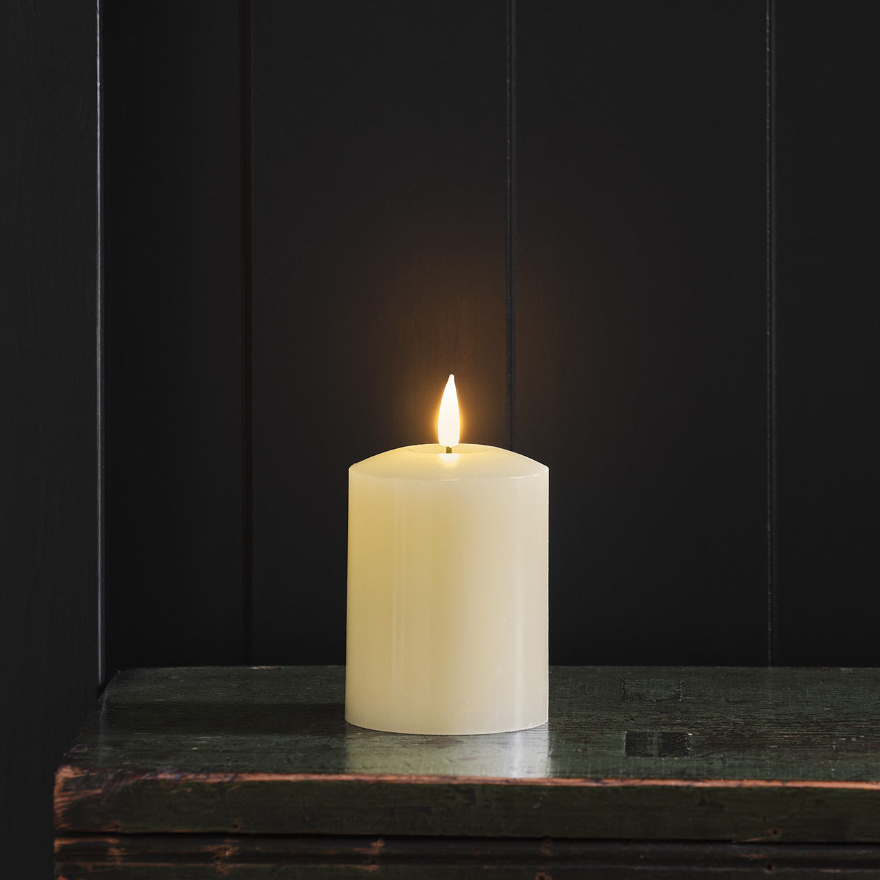 Bougie Pilier TruGlow® à LED de 10cm