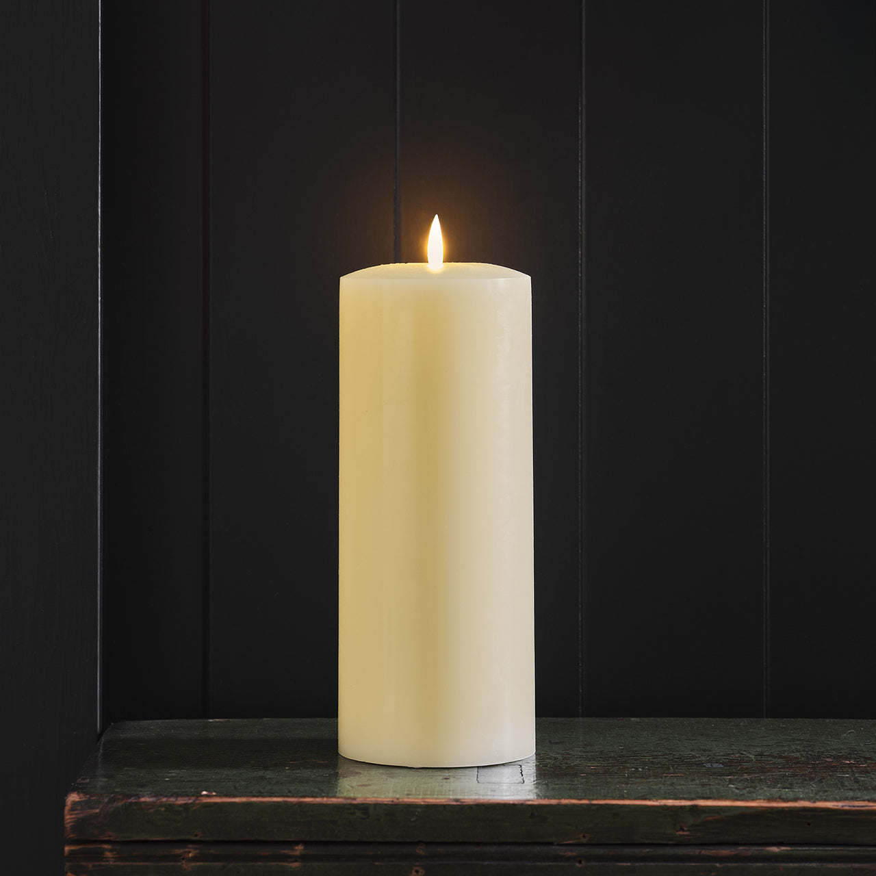 Grande Bougie Cierge à LED TruGlow® de 25 cm avec Télécommande
