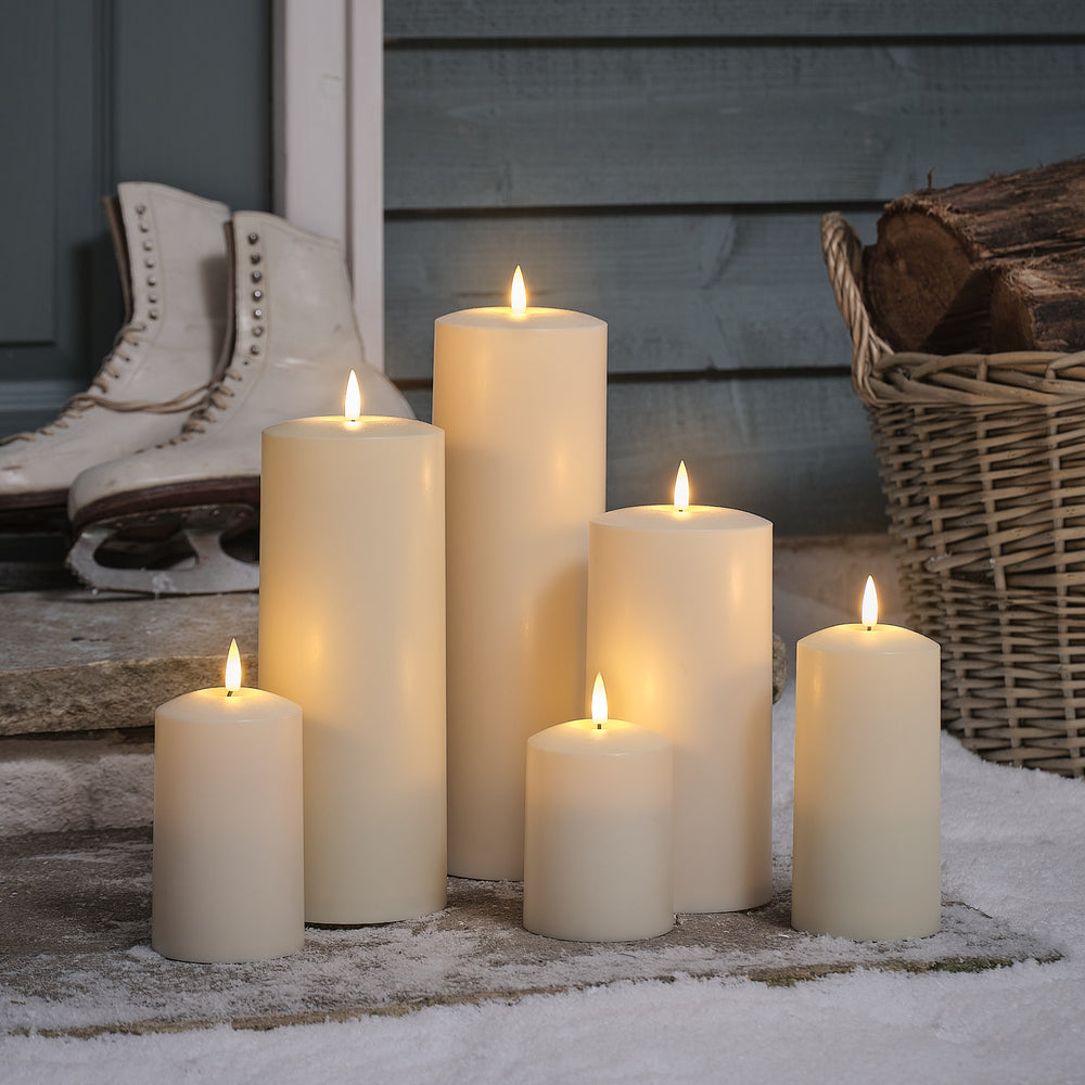 6 Bougies d'Extérieur à LED TruGlow®