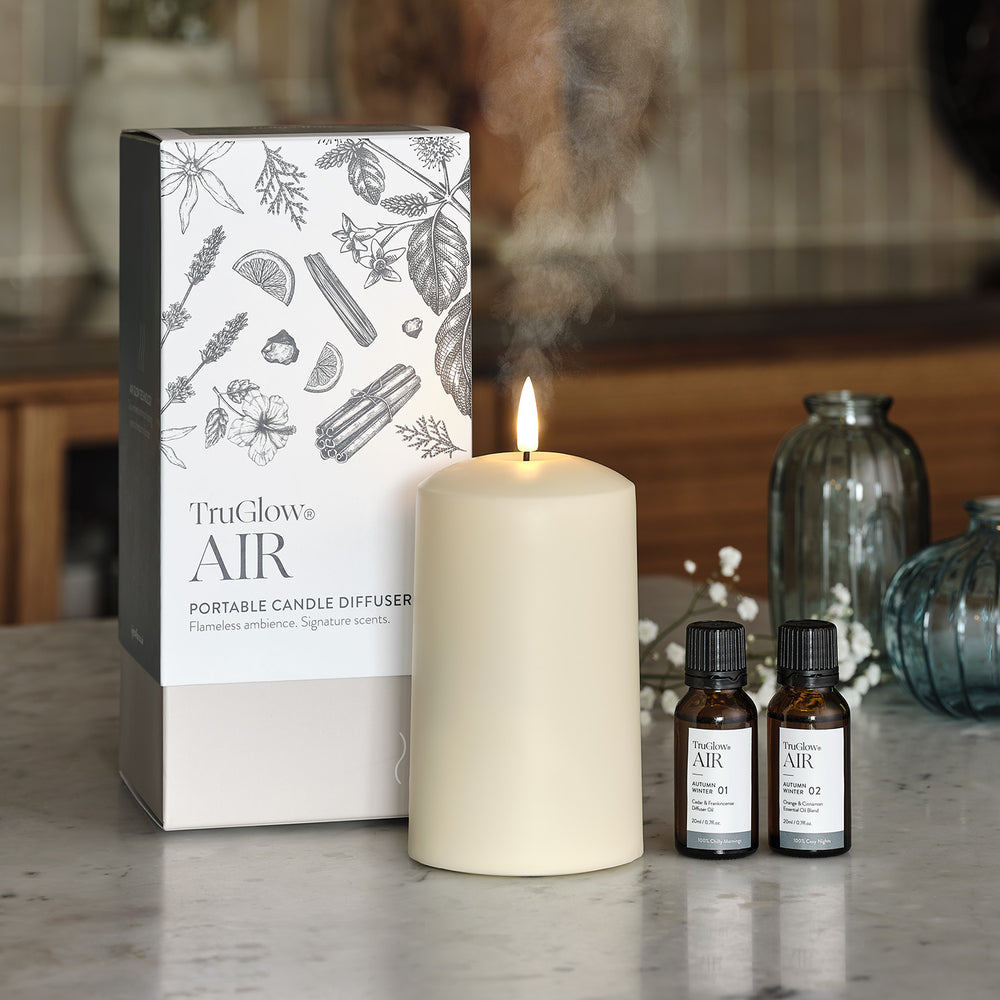 Diffuseur TruGlow AIR® et 2 Huiles Essentielles Automne Hiver