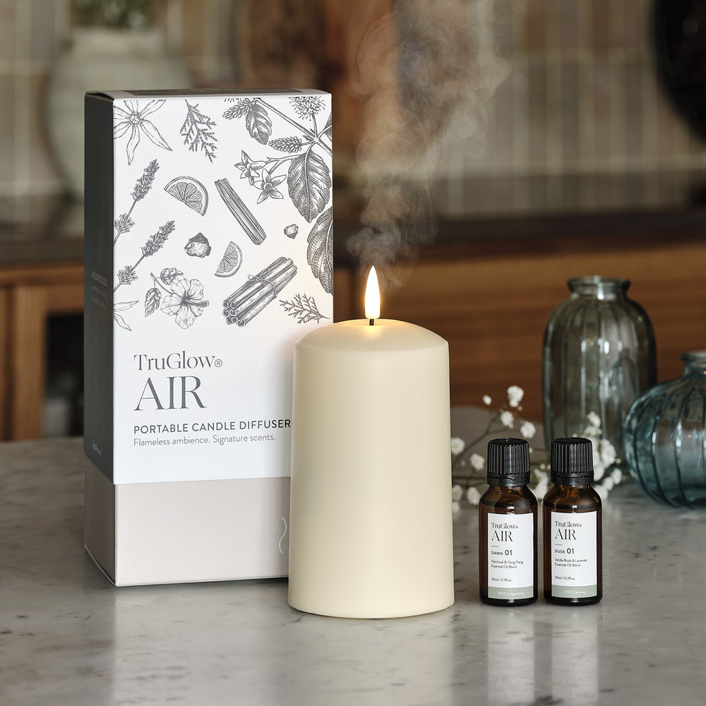 Diffuseur TruGlow AIR® et 2 Huiles Essentielles Aube Crépuscule
