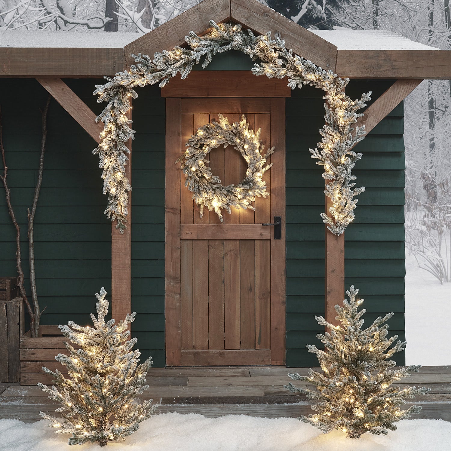3 Guirlandes Métallisées De Noël – 2 M Chacune, Or Brillant, Pour Sapin Et Décoration