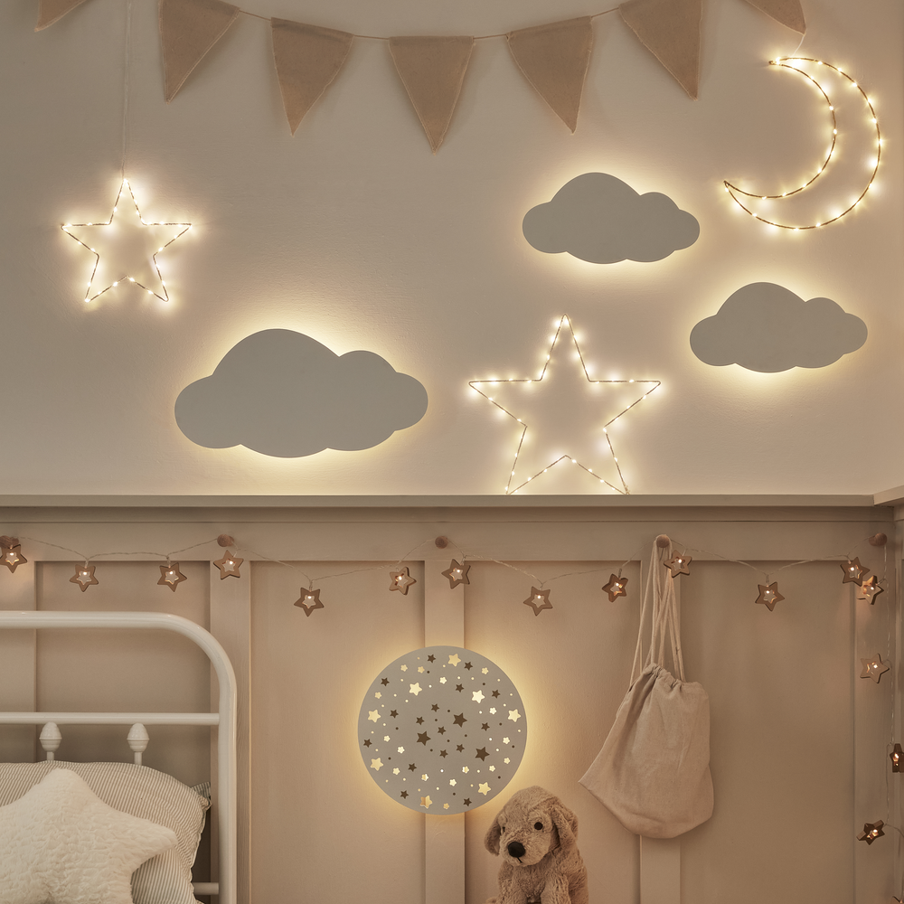 Guirlande lumineuse enfant etoile - l.