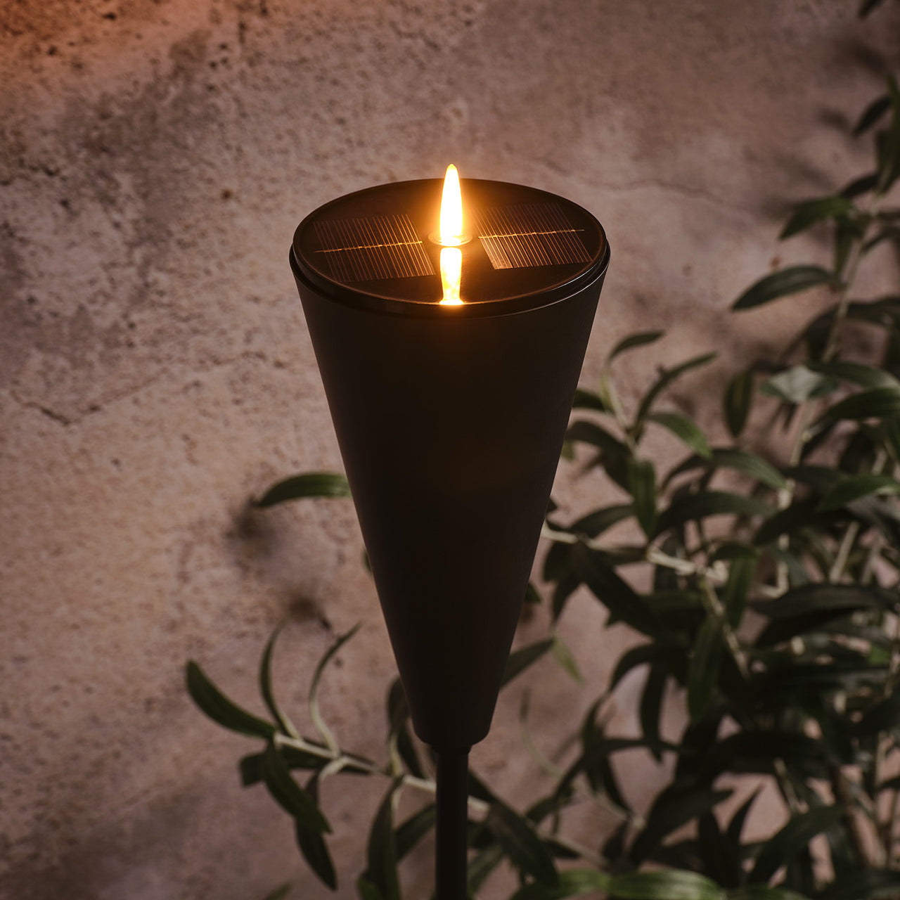 2 Torches Solaires LED sur Piquet