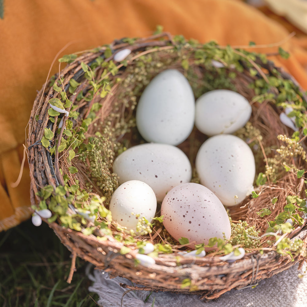 Déco Nid et Œufs de Pâques