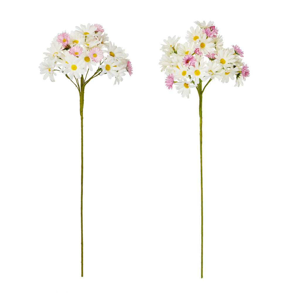 2 Brins de Marguerites Artificielles