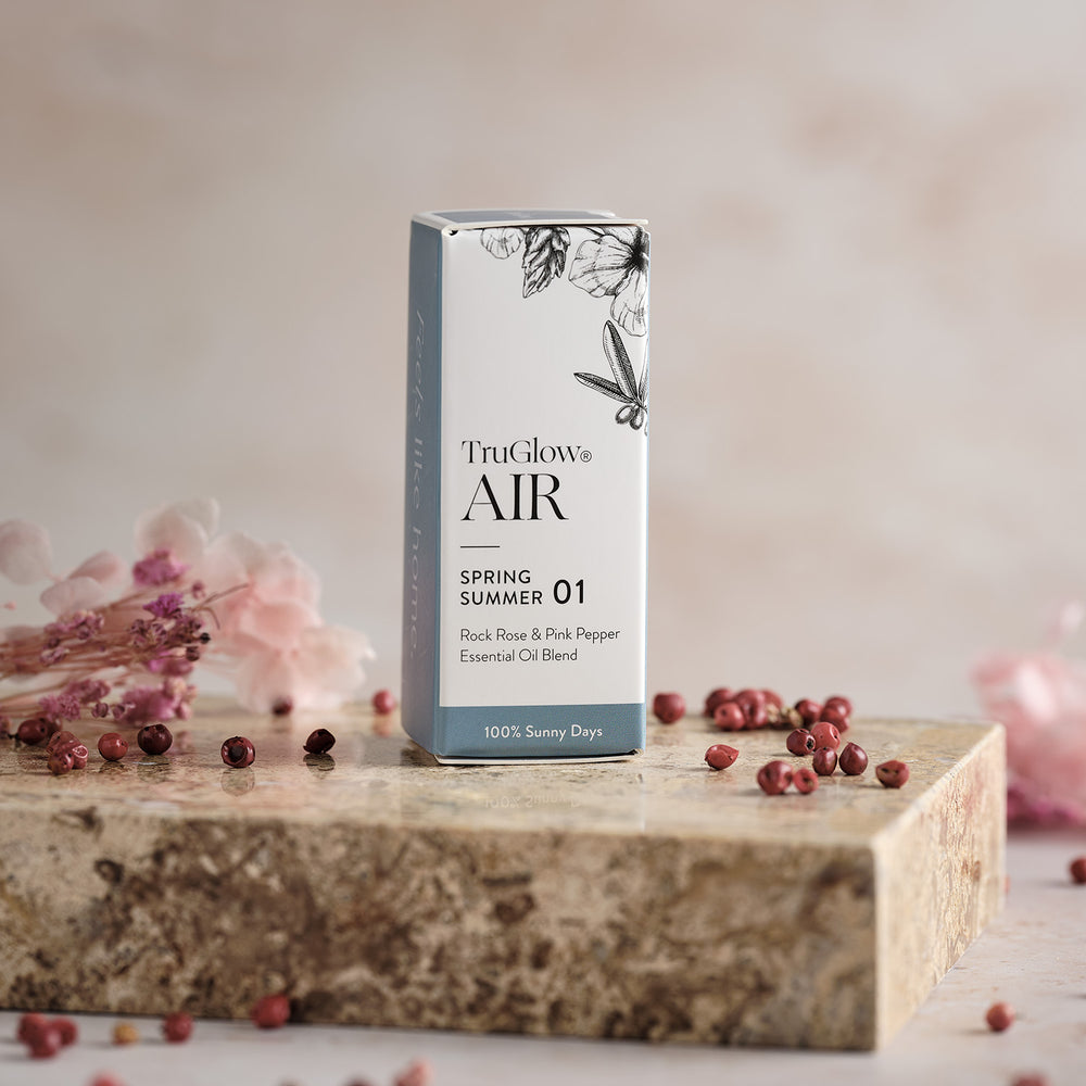 Huile Essentielle TruGlow® Air, Spring/Summer Fragrance 01 - Roseau et Poivre Rose