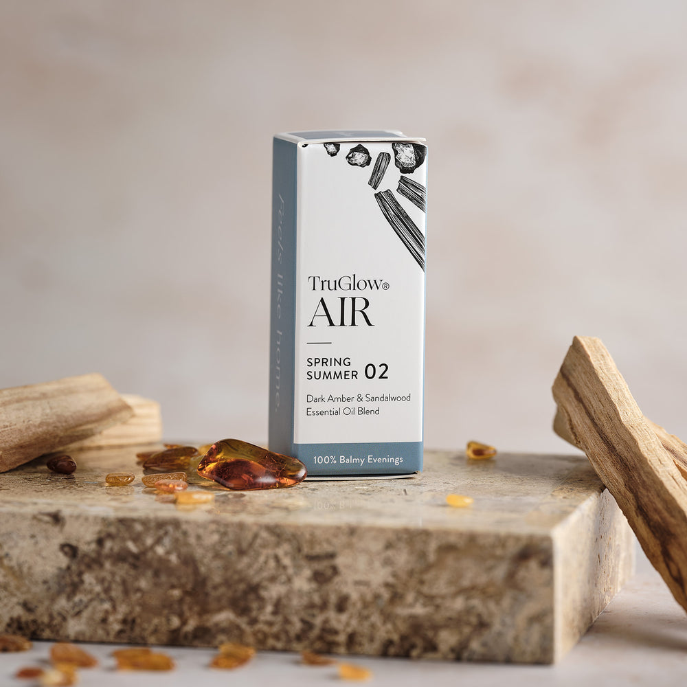 Huile Essentielle TruGlow® Air, Spring/Summer Fragrance 02 - Ambre Sombre & Bois de Santal