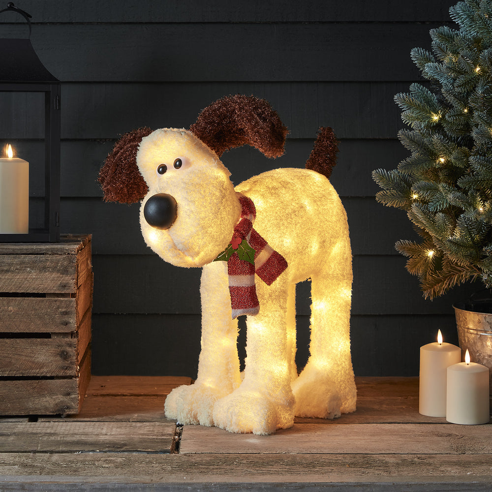 Wallace et Gromit™ Figurine Lumineuse de Noël