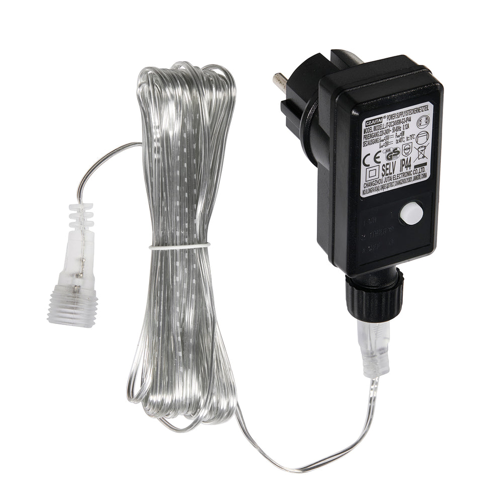 Transformateur de Rechange 24V 6 W pour Rennes Lumineux à Éclairage Fixe avec Minuterie 6 h