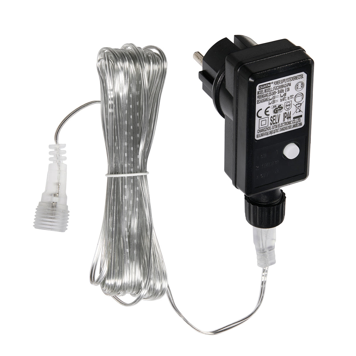 Transformateur de Rechange 24V 6 W pour Rennes Lumineux à Éclairage Fixe avec Minuterie 6 h