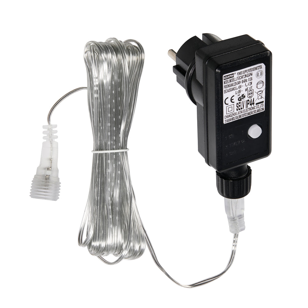 Transformateur de Rechange 24V 7,2 W pour Cônes Lumineux à Éclairage Fixe avec Minuterie 6 h