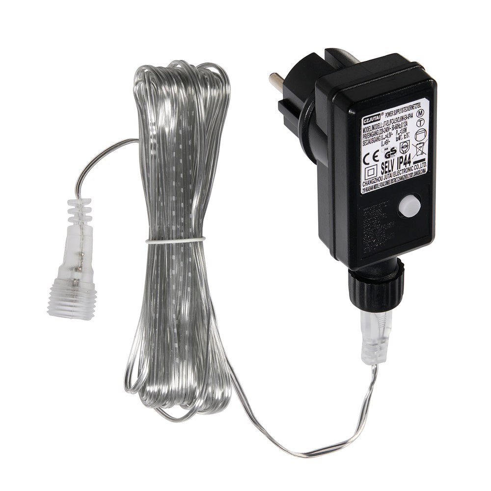 Transformateur de Rechange 4,5V 3,6 W à 8 Fonctions avec Mémoire et Minuterie 6 h pour Étoiles Lumineuses