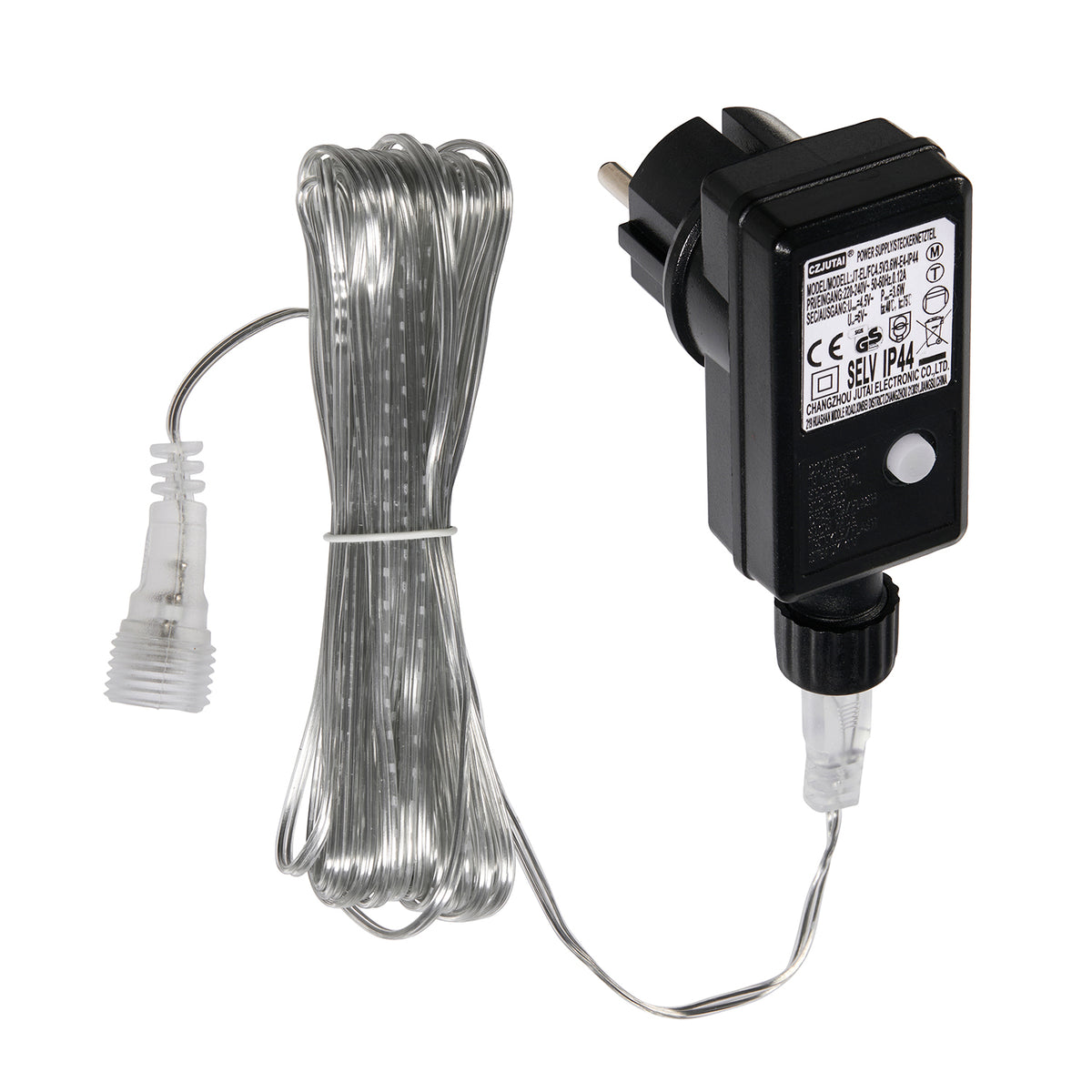 Transformateur de Rechange 4,5V 3,6 W à 8 Fonctions avec Mémoire et Minuterie 6 h pour Étoiles Lumineuses