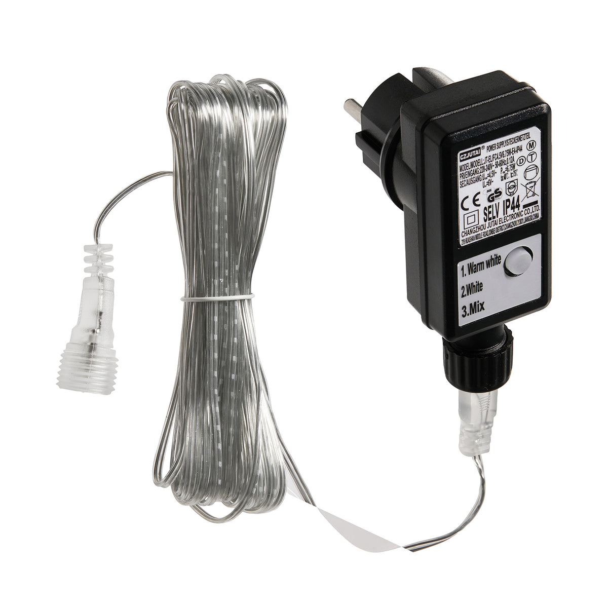 Transformateur de Rechange 4,5V 6,75 W à 3 Fonctions pour Rennes Lumineux à LED Bicolores avec Minuterie 6 h