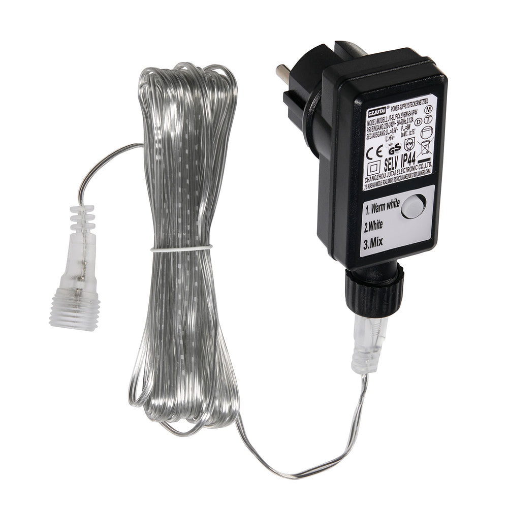 Transformateur de Rechange 4,5V 6 W à 3 Fonctions pour Rennes et Champignons Lumineux à LED Bicolores avec Minuterie 6 h
