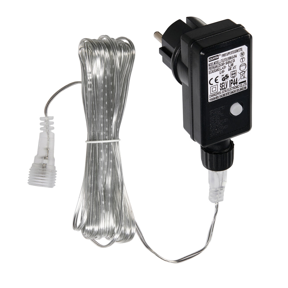 Transformateur de Rechange 4,5V 6 W à 8 Fonctions avec Mémoire et Minuterie 6 h pour Étoiles Lumineuses