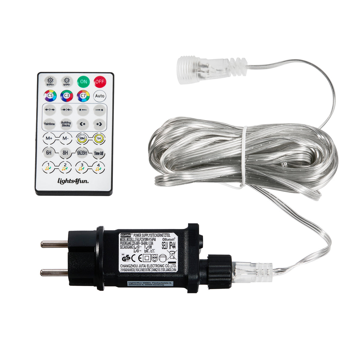 Transformateur de Rechange 5V 10 W Multifonction avec Télécommande pour Rennes Lumineux à Couleurs Changeantes