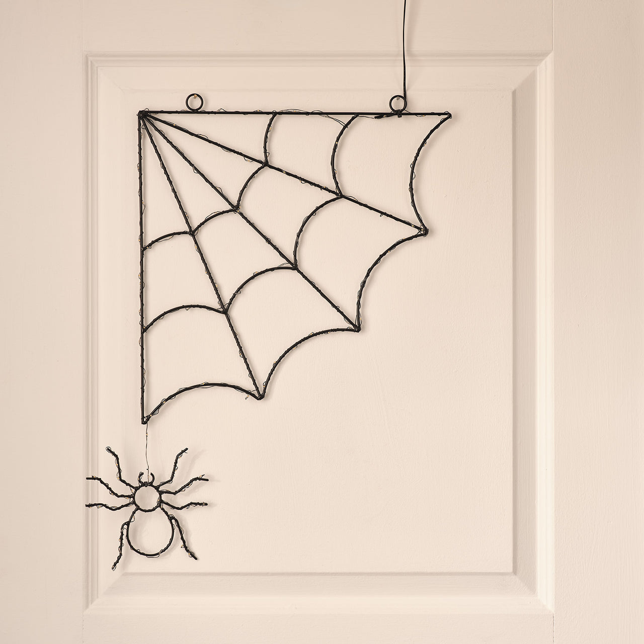 Décoration Lumineuse Toile d’Araignée pour Fenêtre