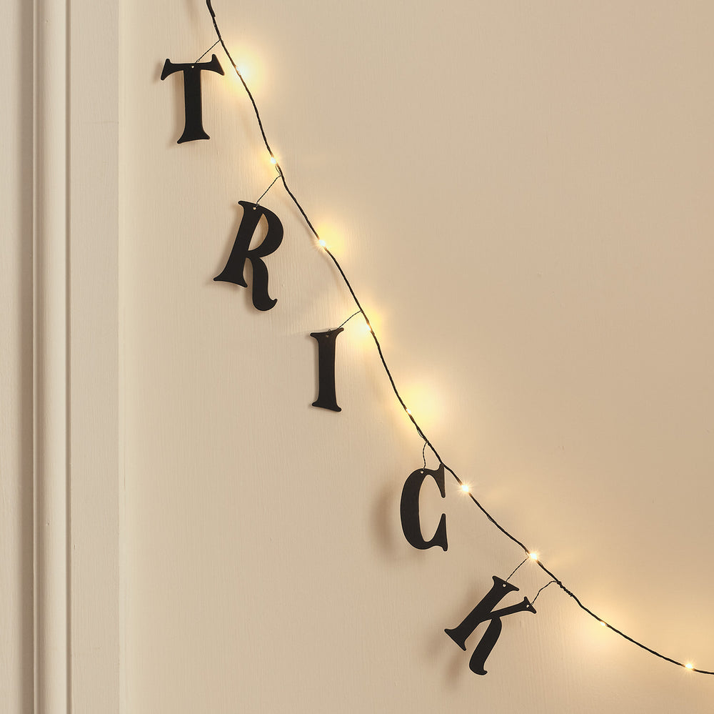 Guirlande Lumineuse Micro LED Trick or Treat Halloween de 1,6 m
