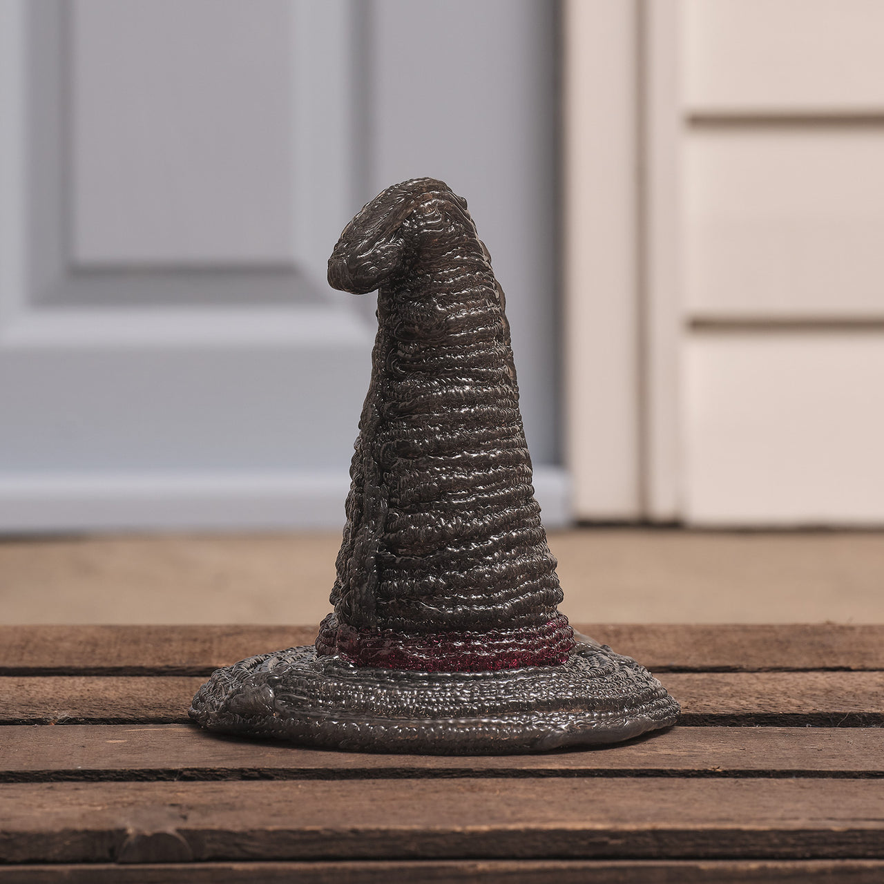 Chapeau de Sorcière 3D en Acrylique à LED Blancs