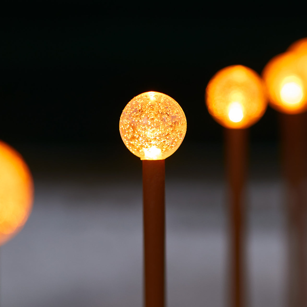 8 Balises de Jardin à Bulles