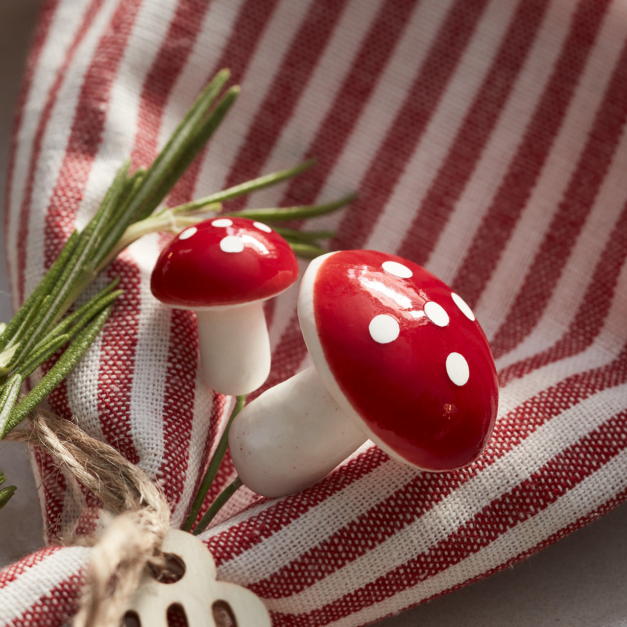 62 Mini Champignons Décoratifs