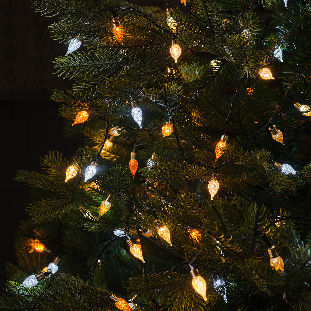 Guirlande Lumineuse Vintage Multicolores en forme de Gouttes