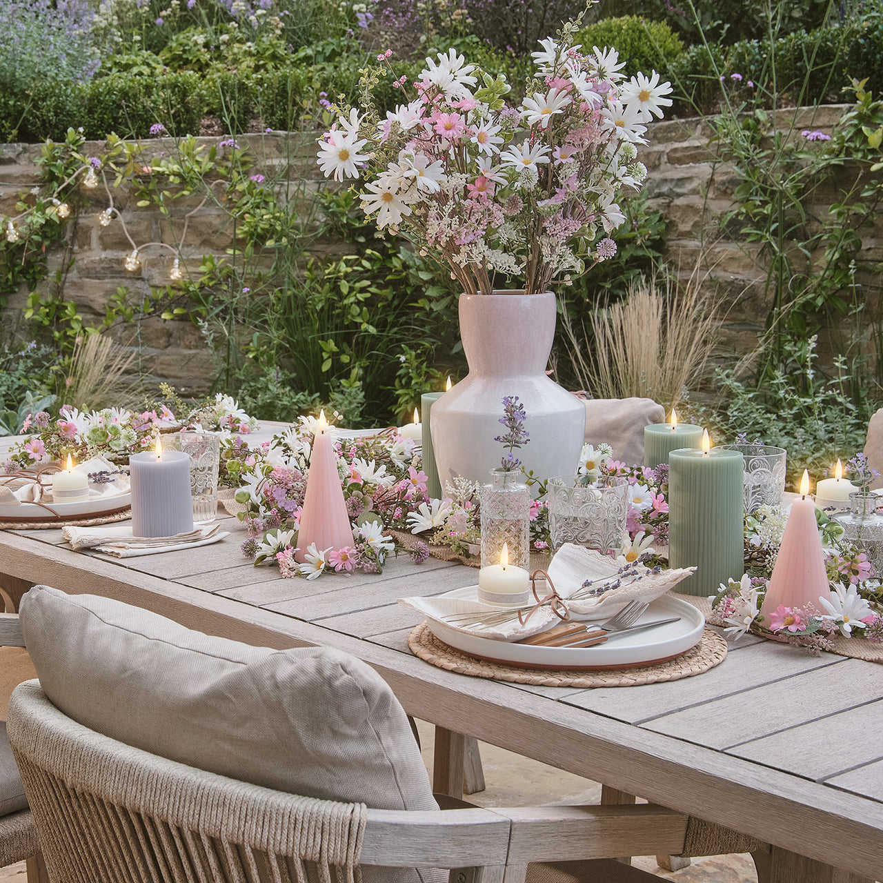 Vase en Céramique Rose