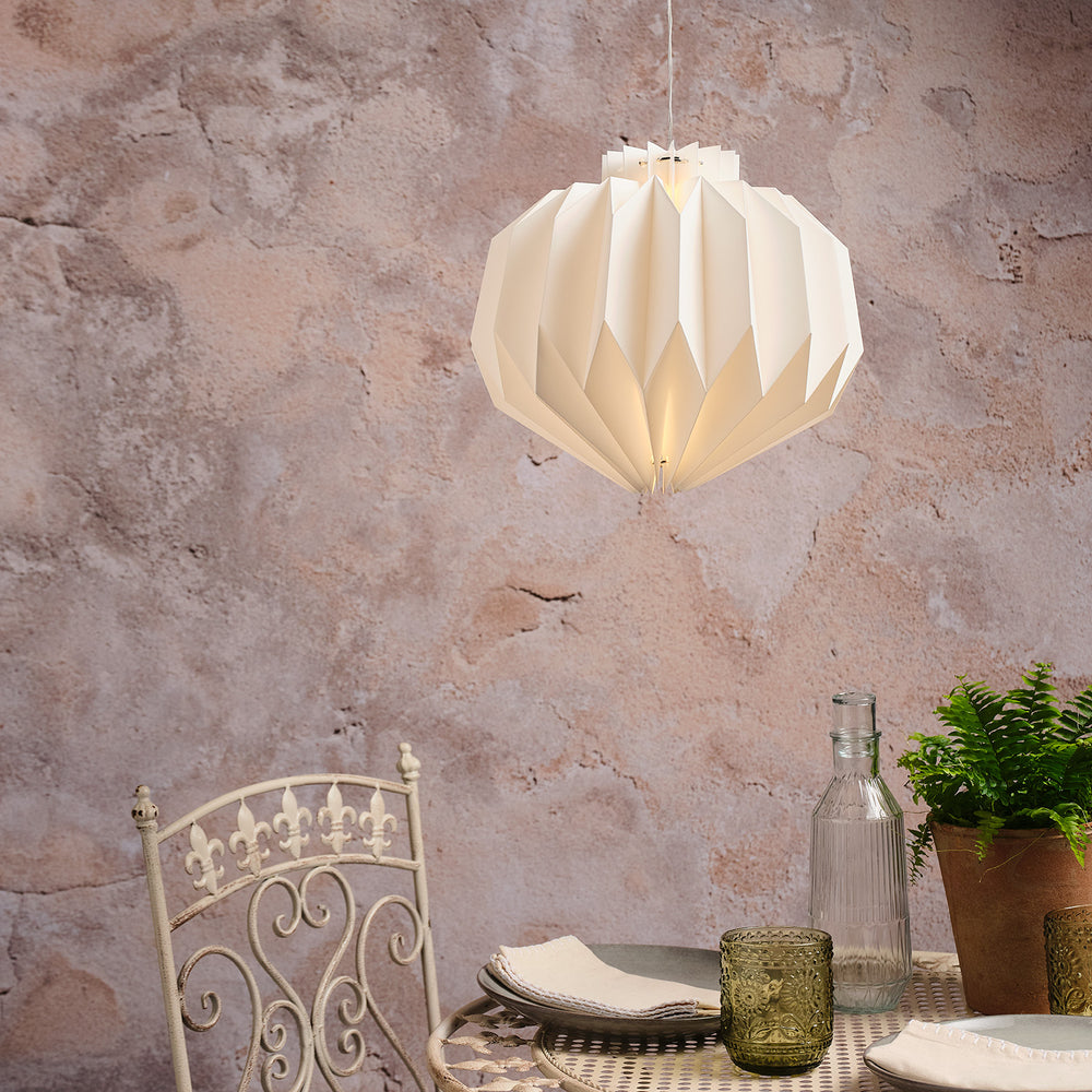 Suspension Lumineuse Shrewsbury - Lanterne Suspendue en Papier à Piles
