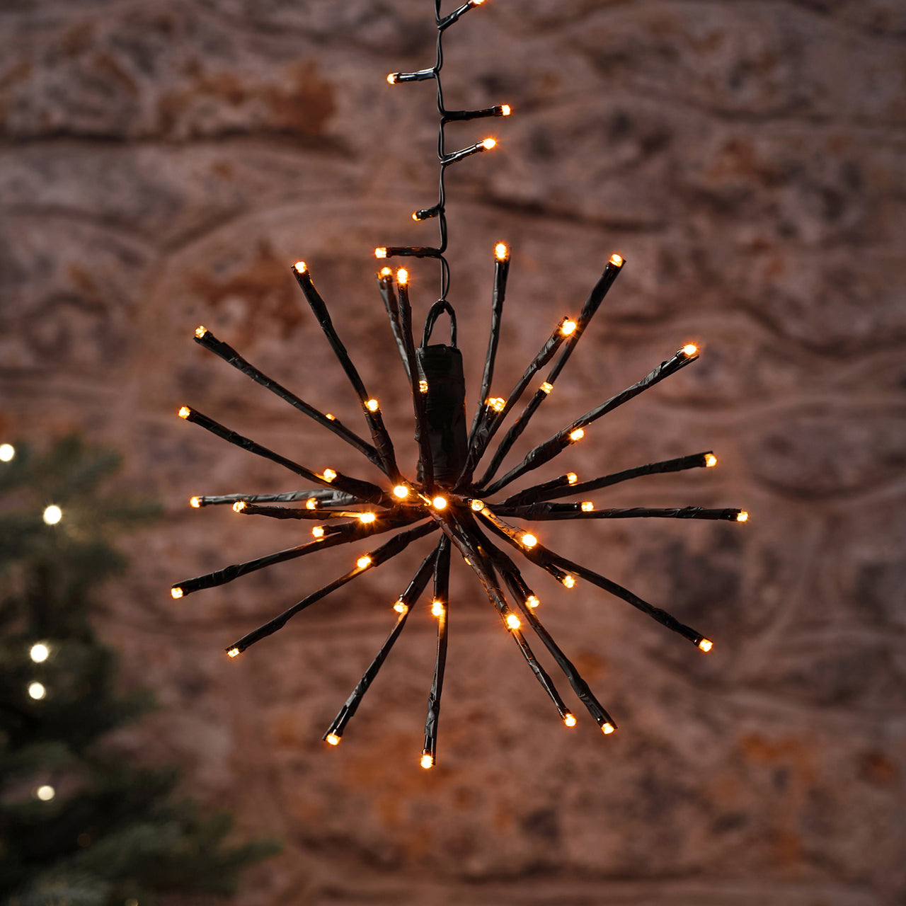 Guirlande Lumineuse Cascade d'Extérieur à LED avec Effet Scintillant