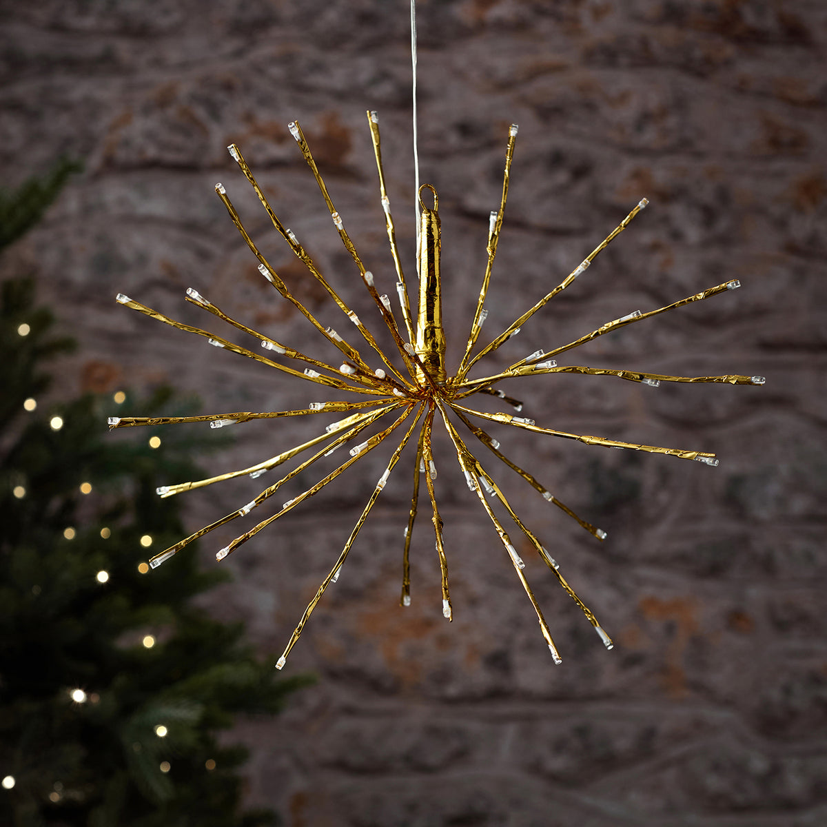 Étoiles Lumineuses Polaires d'Extérieur de 45 cm à LED avec Effet Scintillant
